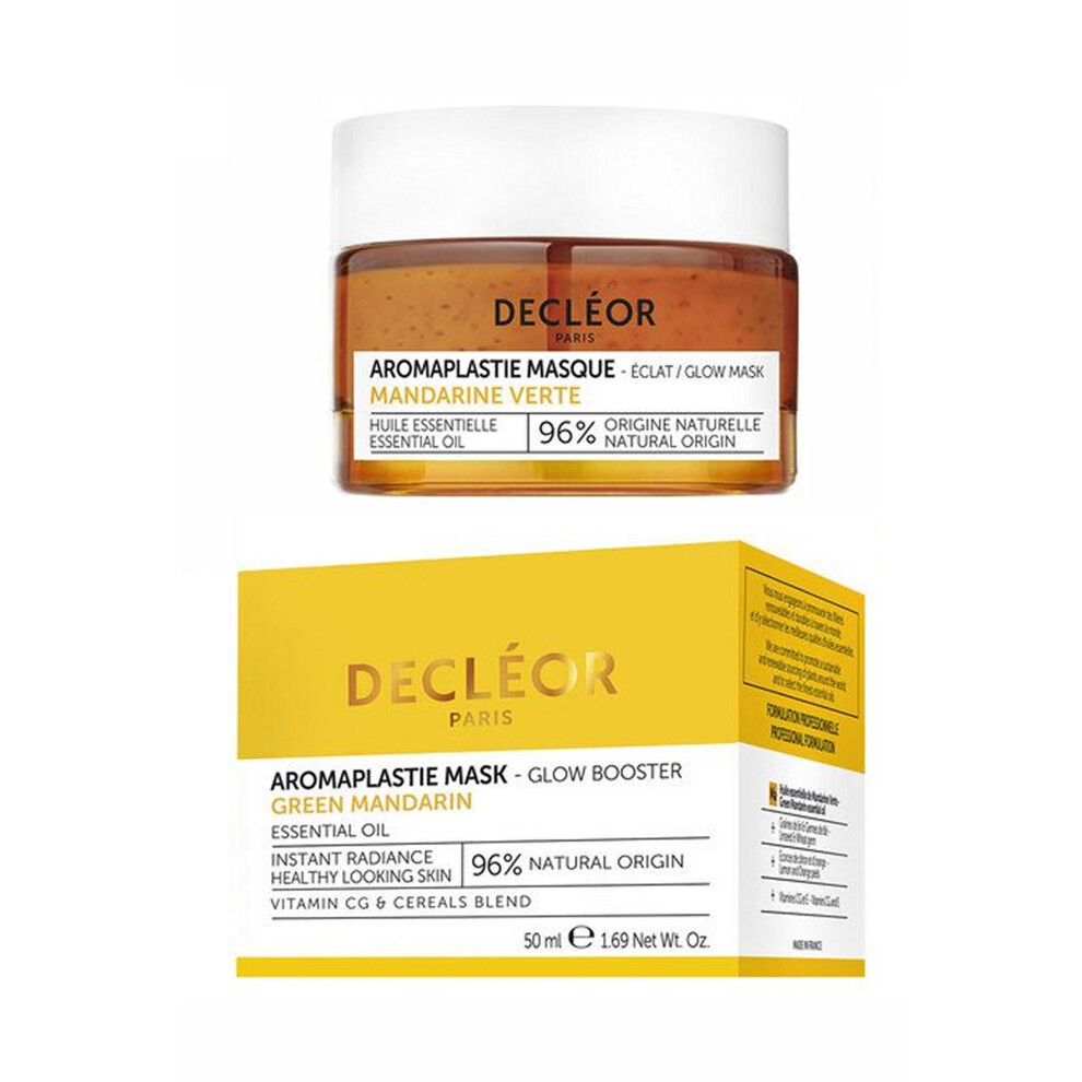 Decleor Aromaplastie Face Mask Instant Radiance 50ml Green Mandarin Glow Booster