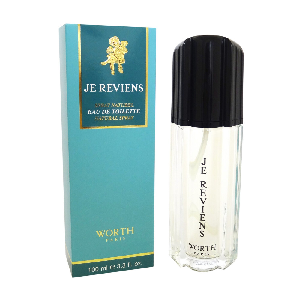 Worth Je Reviens 100ml EDT Spray - Timeless Floral-Woody Musk Fragrance for Women & Men