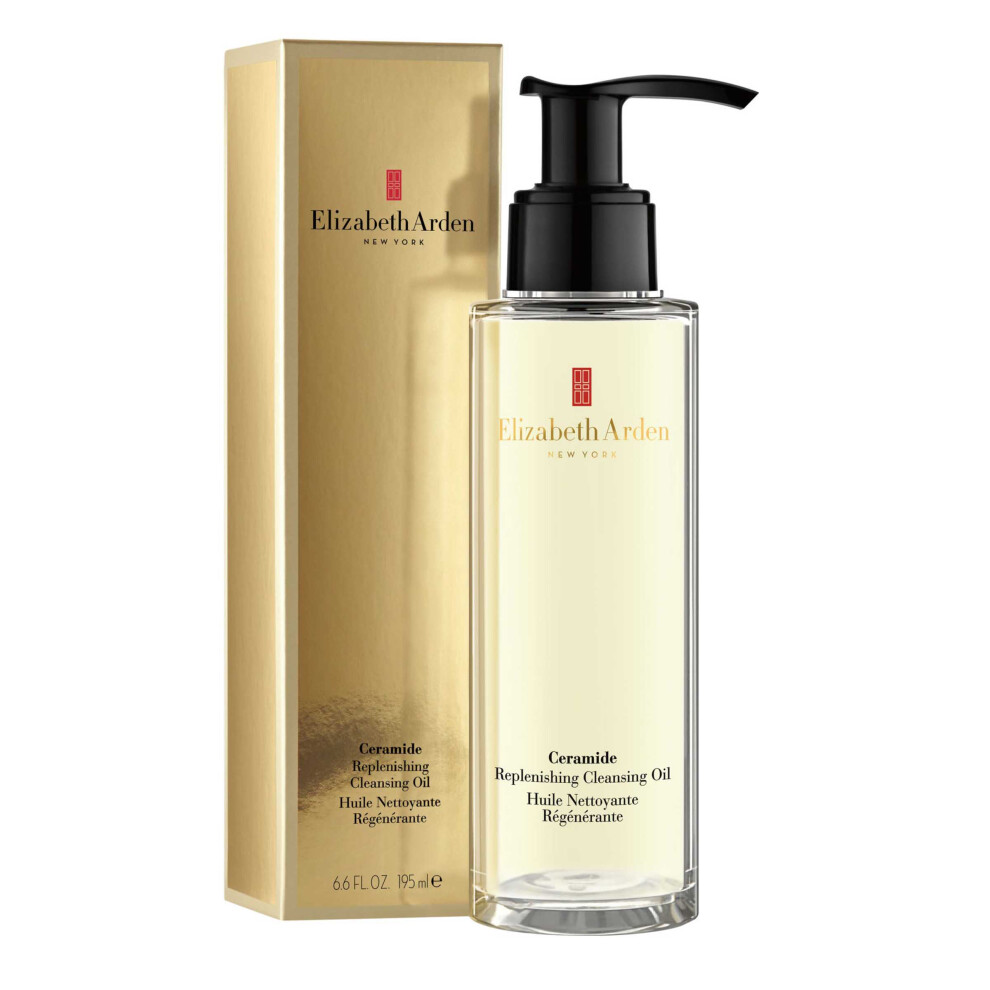 Elizabeth Arden Ceramide Replenishing Cleansing Oil, 6.6 oz