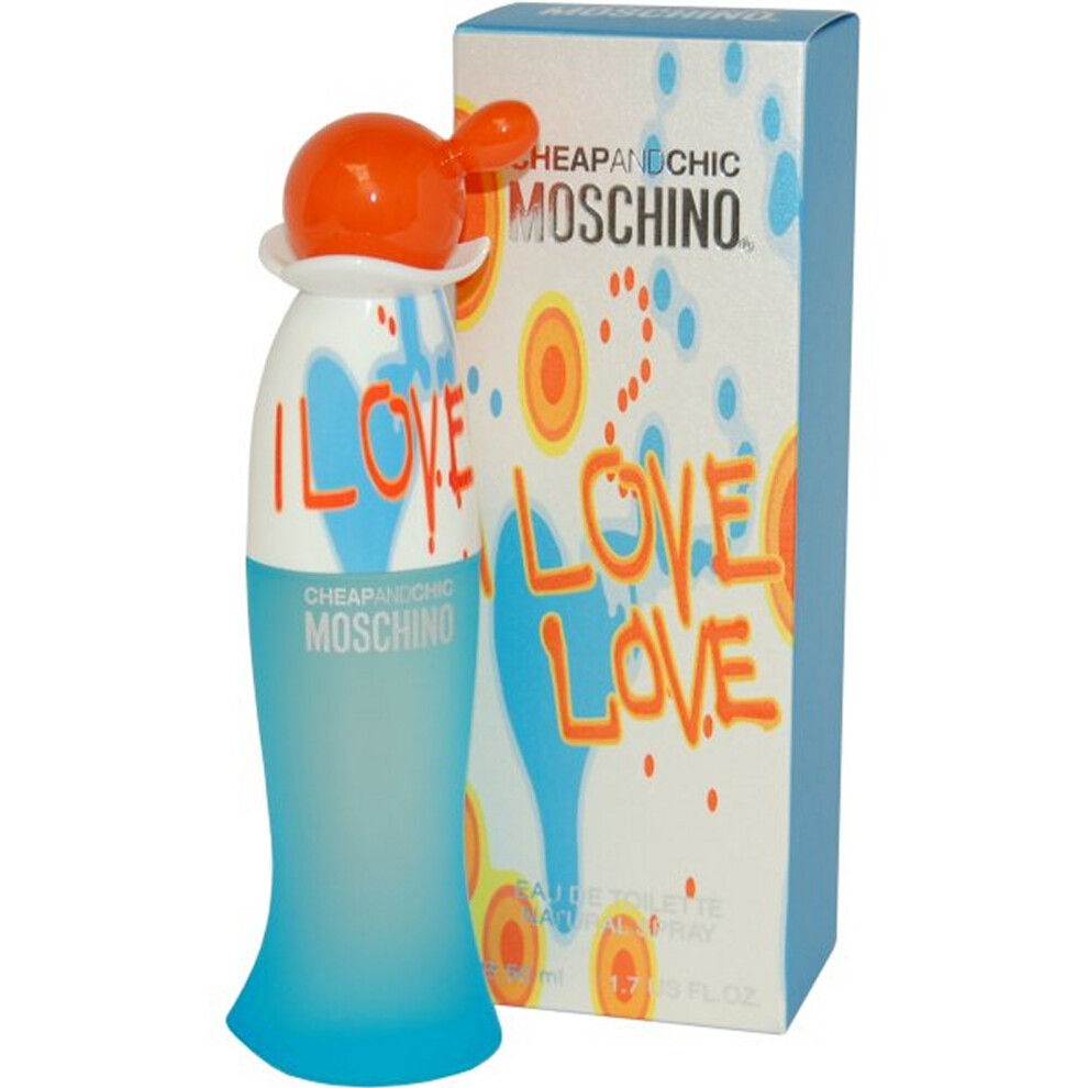 Moschino Cheap And Chic I Love Love 50ml EDT Spray