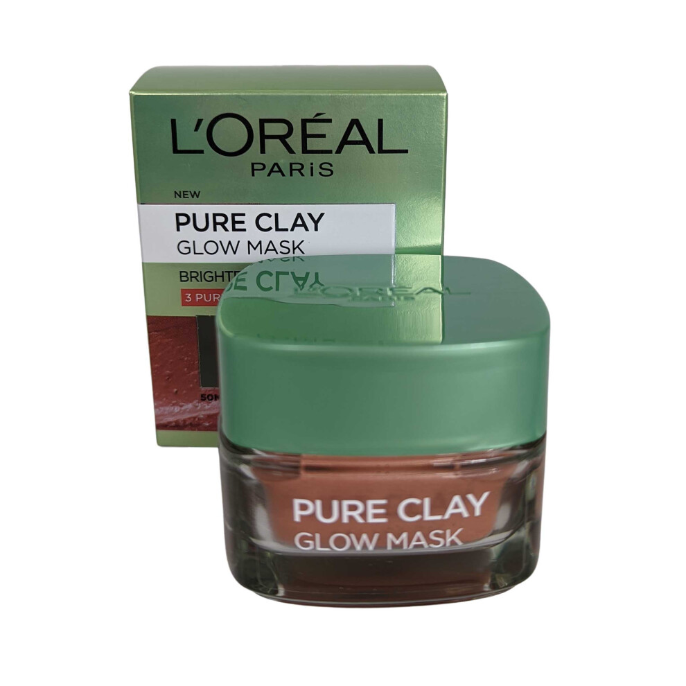 L'Oreal Paris 3 Pure Clays+Red Algae Detox Mask, 50ml