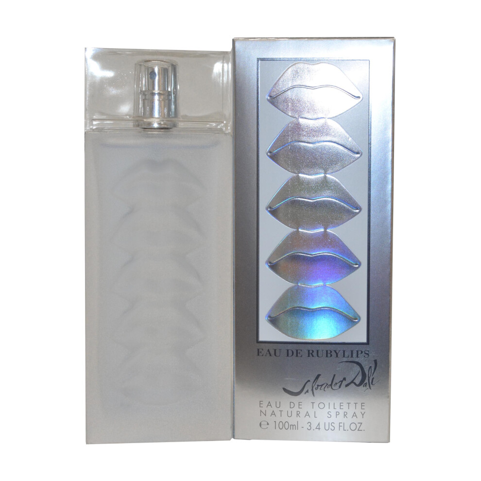 Salvador Dali Eau De Ruby Lips 100Ml Edt Spray