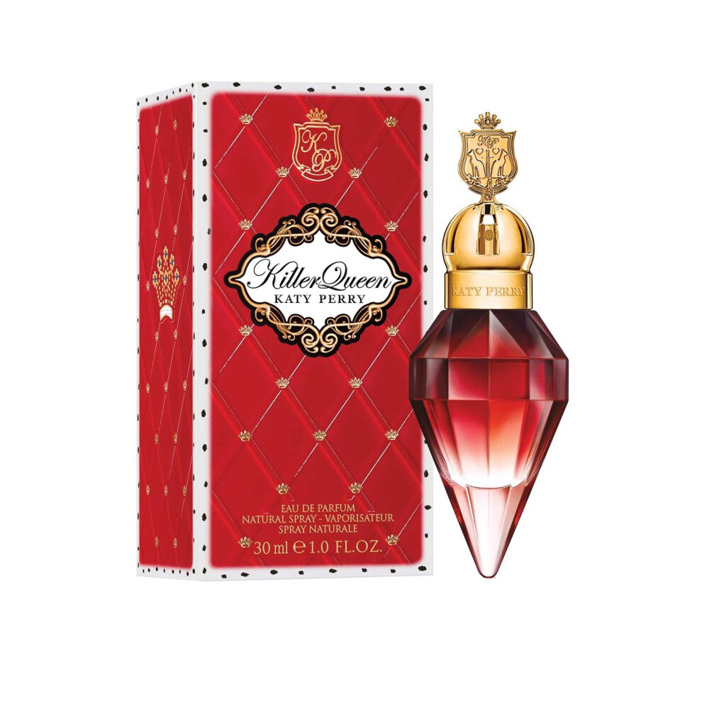 Katy Perry Killer Queen 30ml Eau de Parfum Spray for Women - Floral Fruity Gourmand
