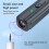 N11 Ultrasonic Dog Repeller with UV Flashlight (Black) 5