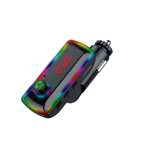 F12 Universal Dual USB Car Charger with FM Transmitter Bluetooth Car MP3 Player 1