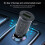 TE-339PD 3.1A PD USB-C / Type-C  USB Interface Mini Fast Charging Car Charger(Black) 6