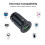 TE-339PD 3.1A PD USB-C / Type-C  USB Interface Mini Fast Charging Car Charger(Black) 5