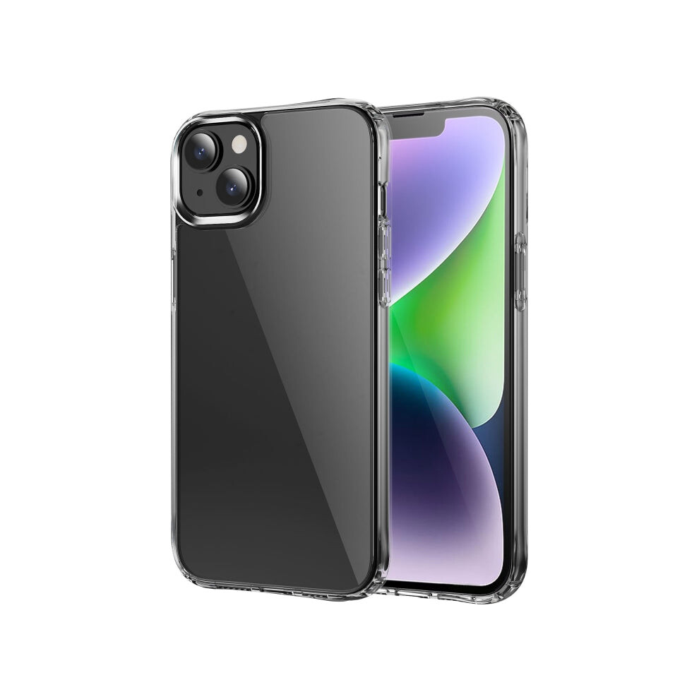 For Iphone 15 Shockproof Transparent Acrylic Phone Case(Transparent) 740390260454