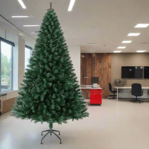 Evre (8ft) EVRE Green Artificial Spruce Christmas Tree 2