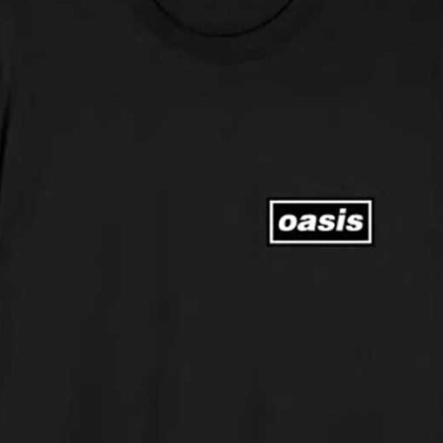 Oasis (S, Black) Oasis Some Might Say Lyrics T Shirt 1