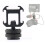 2PCS Universal Camera Rotary PTZ Three-Head Hot Shoe Base 1