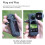 For Insta360 ONE RS Sunnylife MC490 Collar Microphone Motion Camera Recording Wheat 6