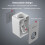 MENON Toothbrush Holder Automatic Toothpaste Squeezers Home Bathroom Set Toothpaste Dispenser Bathroom Accessories 4