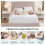 (Single Mattress Protector) Fitted Mattress Protector Cover Single Double King 4