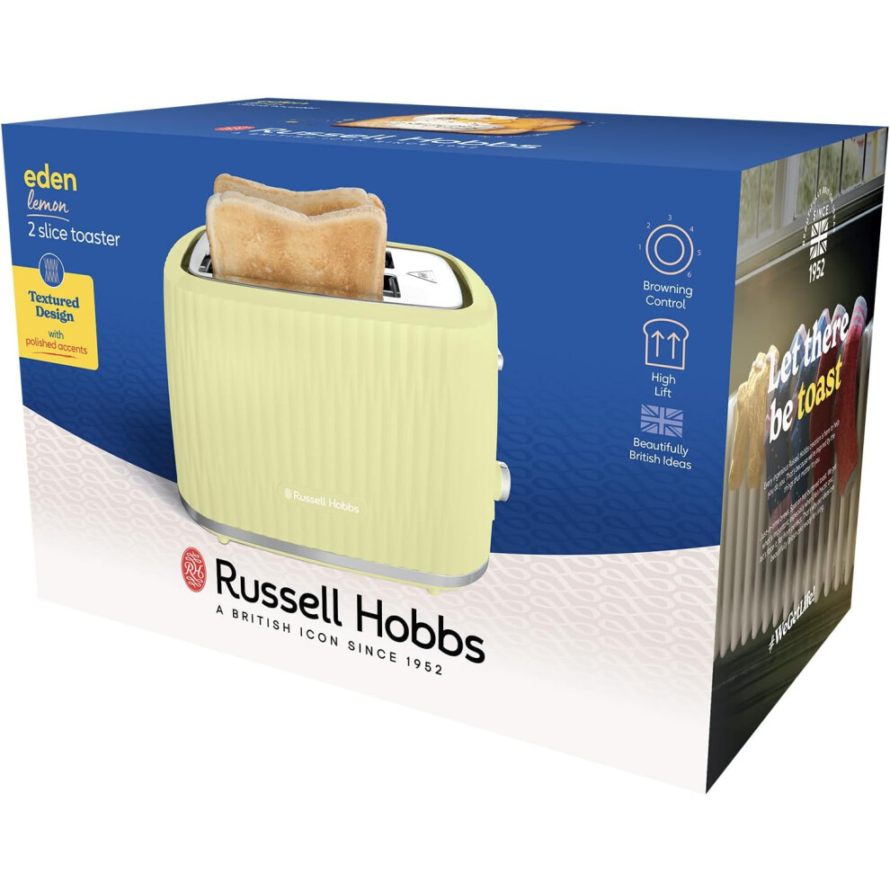 russell-hobbs-eden-2-slice-toaster-27373--lemon-yellow