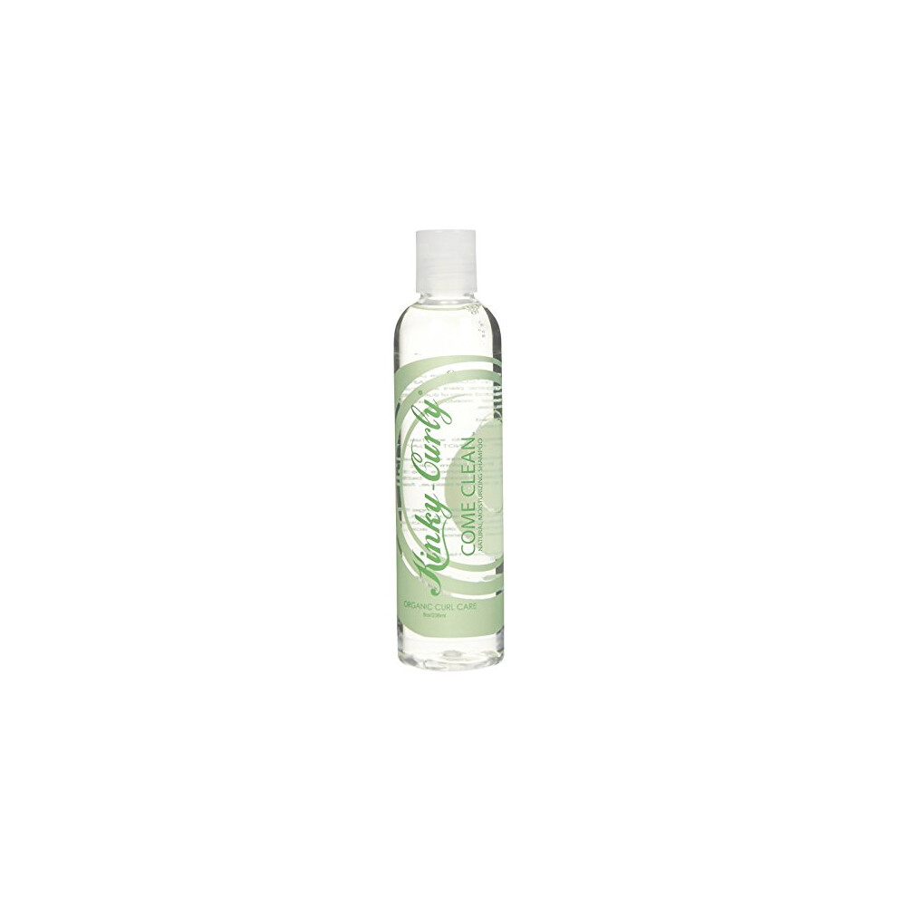 Kinky Curly Come Clean Natural Moisturizing Shampoo Sulfate Free 8 Oz