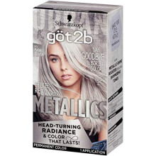 Coloration Permanente Schwarzkopf Got2b Metallics M71 Argent M?tallique - Cheveux Brillants et ?clatants