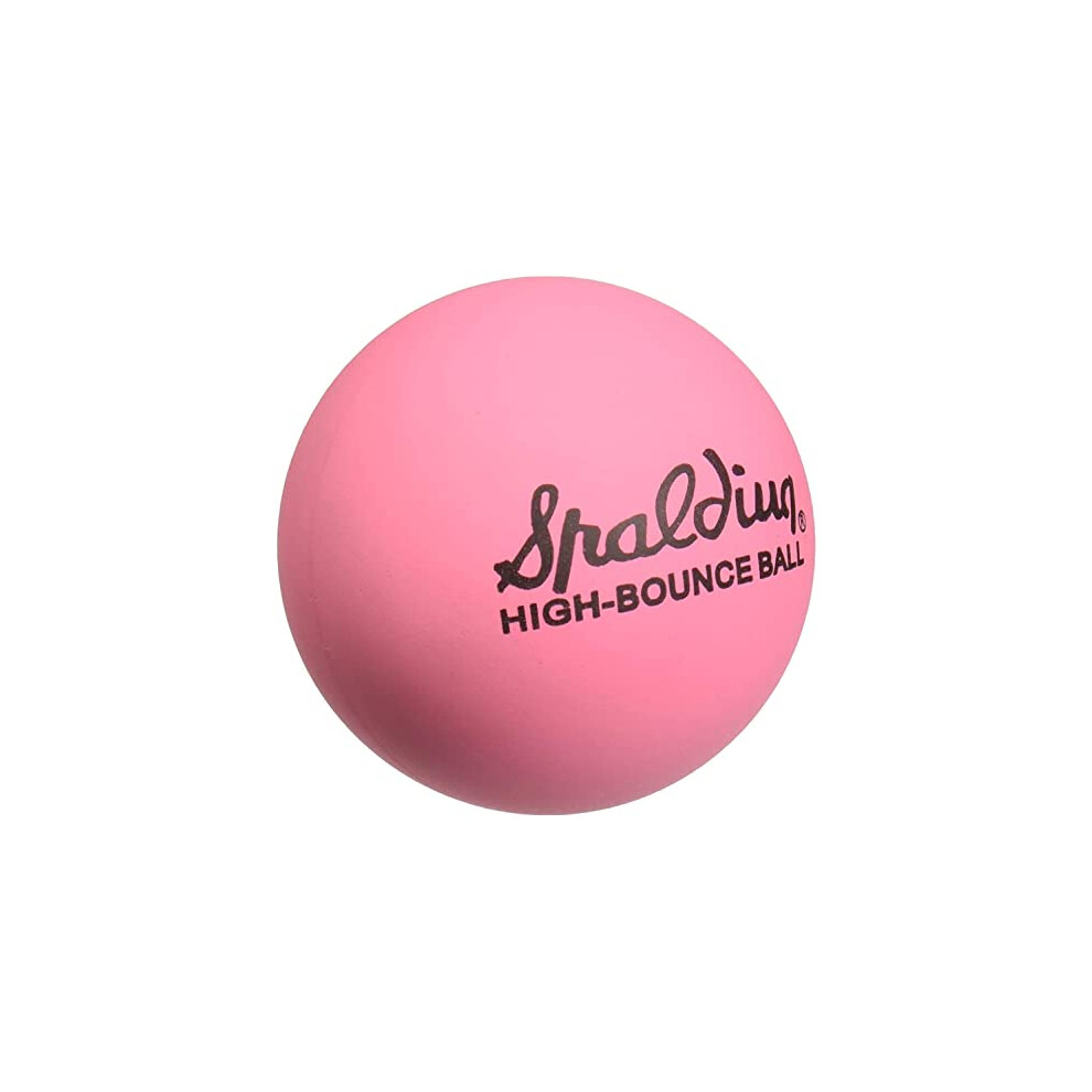 Balle ? Rebondir Spalding Haute Performance - Coloris Rose, Id?ale pour les Enfants et les Activit?s en Plein Air