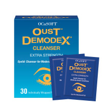 OCUSOFT LID SCRUB OUST REINIGUNGSPADS - 30 STÜCK