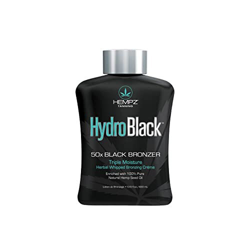 HEMPZ Hydroblack 50X Black Bronzer - Φυτικό ενυδατικό αυτομαυρίσματος