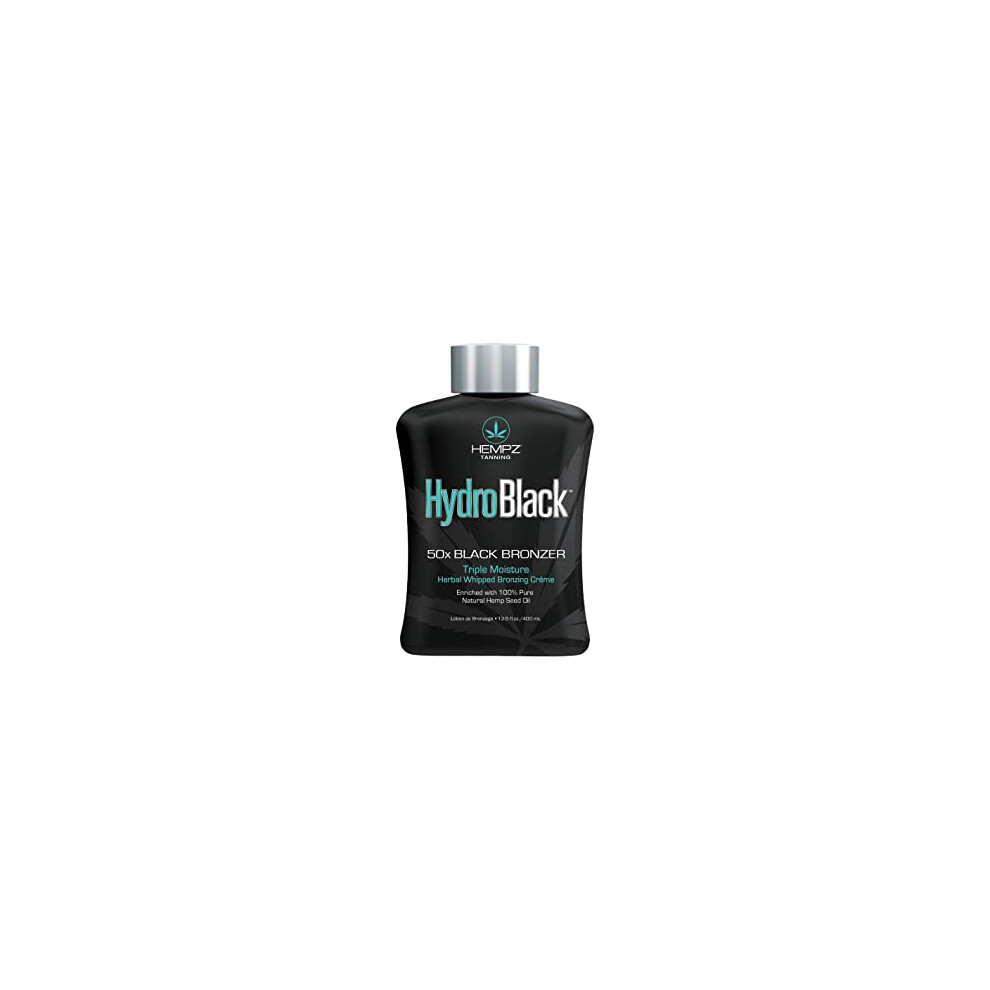 HEMPZ Hydroblack 50X Black Bronzer - Herbal Moisturizing Self Tanning