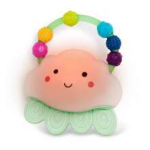 B. toys- B. baby – Baby Light-Up Cloud Rattle- Rain-Glow Squeeze- Teet
