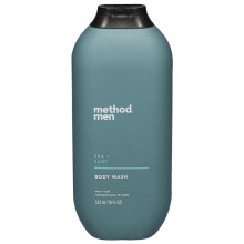 Method Men Sea + Surf kropsvask - Paraben- og phthalatfri, 18 fl oz, Forfriskende skum til ren og frisk hud
