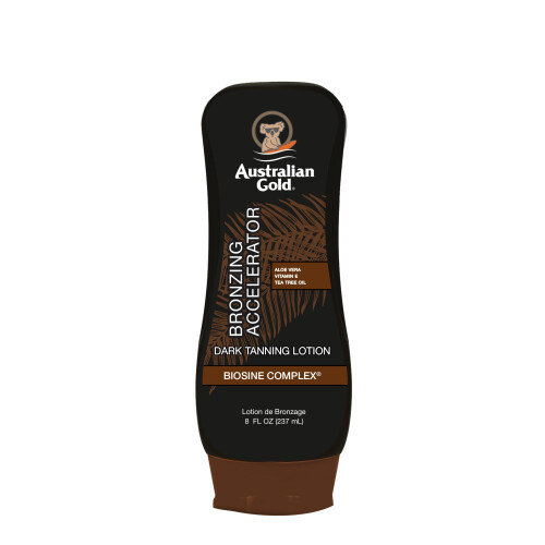 Australian Gold Australian Gold Dark Tanning Accelerator Lotion With Bronzer  8 Ounce  New Package Same Formula  B003GX5SSC