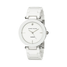 D  mske hodinky Anne Klein AK/1019WTWT s diamantov  m pr  zvukom a keramickou podprsenkou