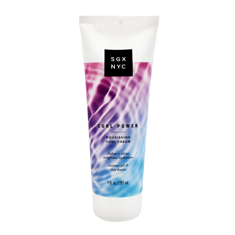 SGX NYC Curl Power Cream - Curly Hair Products for Frizz Elimination -