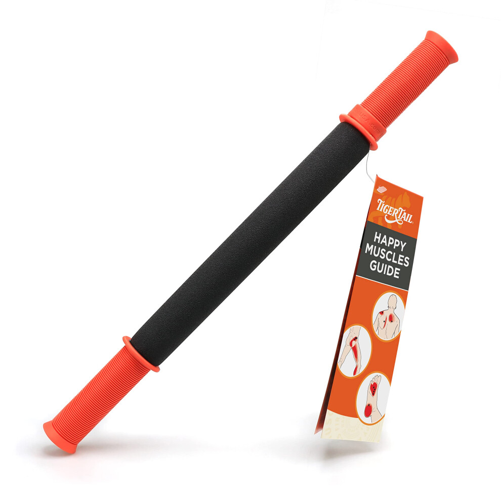 Tiger Tail 18in Massage Stick Portable Roller, Handheld, Deep Tissue F