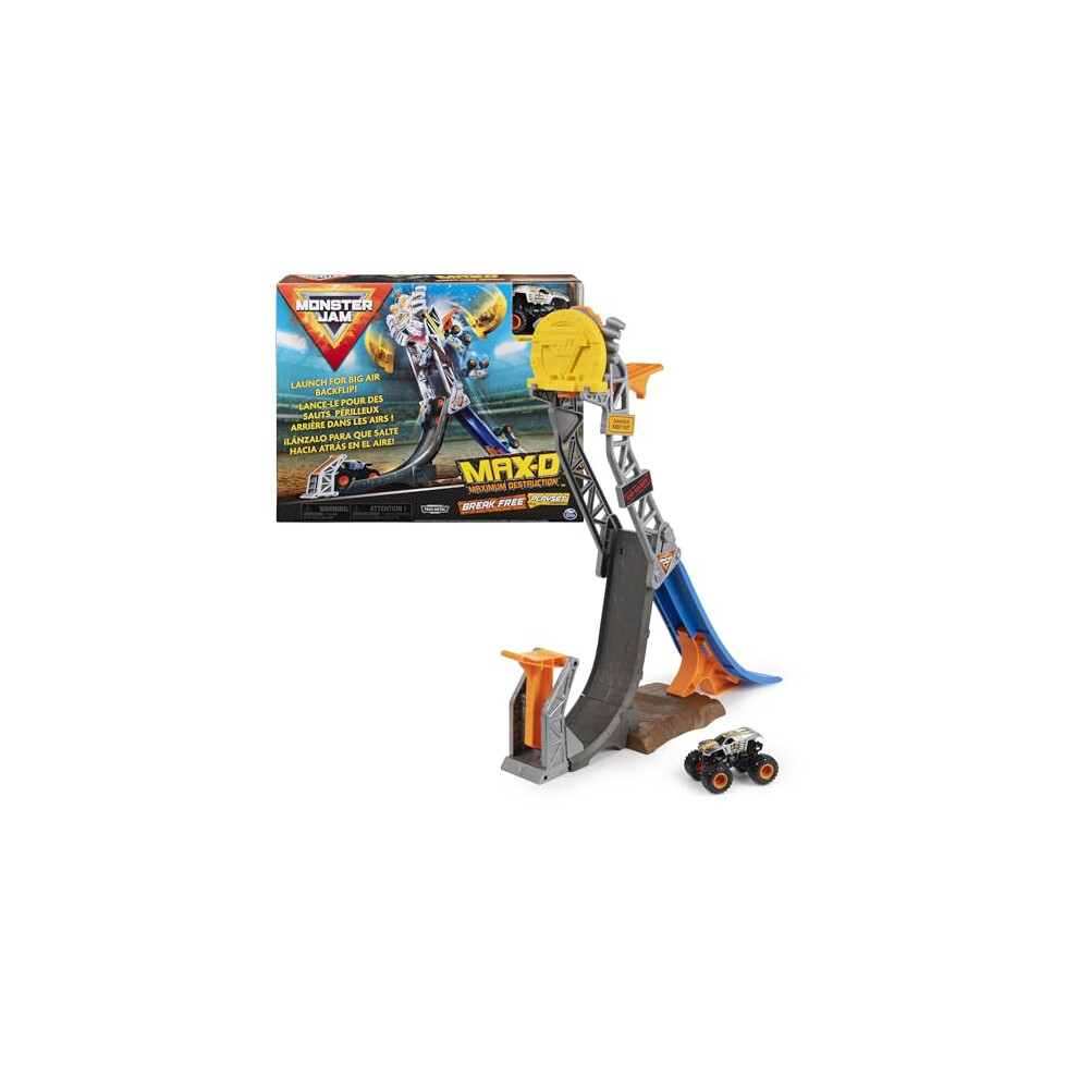Monster Jam, Juego Oficial Max-D Break Free Con Escala 1:64 Exclusiva-image