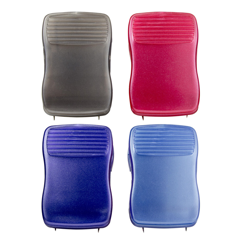 Officemate Cubicle Clips, Metallic, Box Of 24