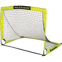 But de football Franklin Sports Blackhawk - But portable pour enfants - 4' x 3' - Jaune fluo