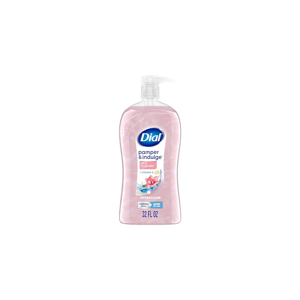 Dial Body Wash, Pamper & Indulge, Silk & Magnolia, 32 Fl Oz