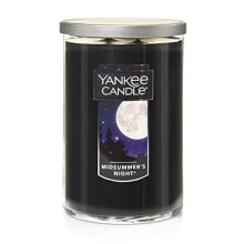 Yankee Candle MidSummer's Night Duftkerze, klassisch, 650 ml, gro er Becher, 2-Docht-Kerze, ber 75 Stunden Brenndauer, hochwertiges Paraffin, ge