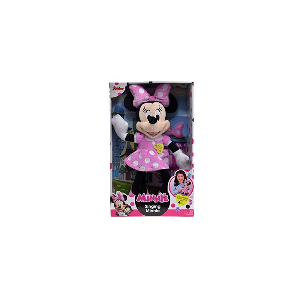 Disney Minnie Happy Helpers 12"" Singing Plush Toy