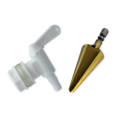 ??t ????da? de??  at?????a? Fastferment - ?e???a    ??e? Spigot & Drill Bit