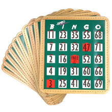 Tapp Collections Jumbo Bingo Shutter Cards 10-pk - Grn
