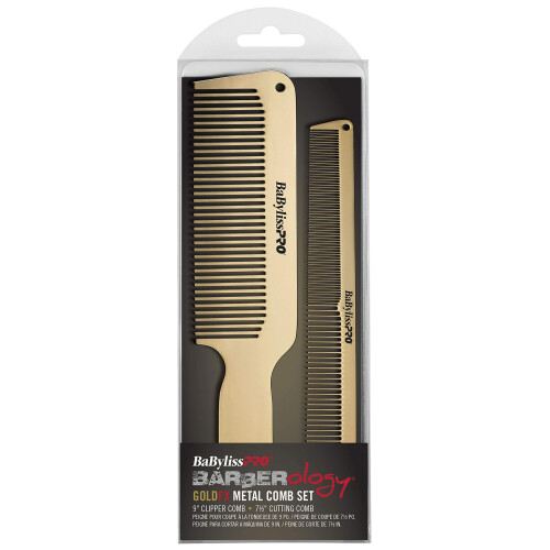 BaByliss BabylissPRO GOLDFX Metalen Kam 2-Pack