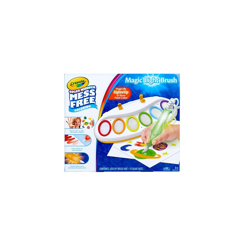 Crayola Color Wonder Magic Light Brush, Mess Free Painting