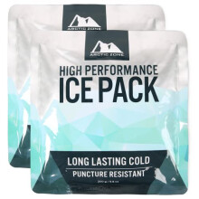 Titan Deep Freeze Pacco di Ghiaccio Alta Performance - (2 Pezzi) 250g - Freddo Duraturo, Resistente a Punte