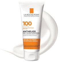 La Roche-Posay Anthelios Melt-In Milk Zonnebrand SPF 100, Voor Lichaam & Gezicht, Brede Spectrum SPF + Antioxidanten