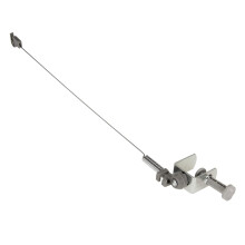 Household Essentials, 18" High, Silver Flexible Iron Cord Minder