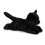Aurora World Aurora Αγαπημένο Mini Flopsie Γατάκι Twilight - Μαύρο 8 Ίντσες 1