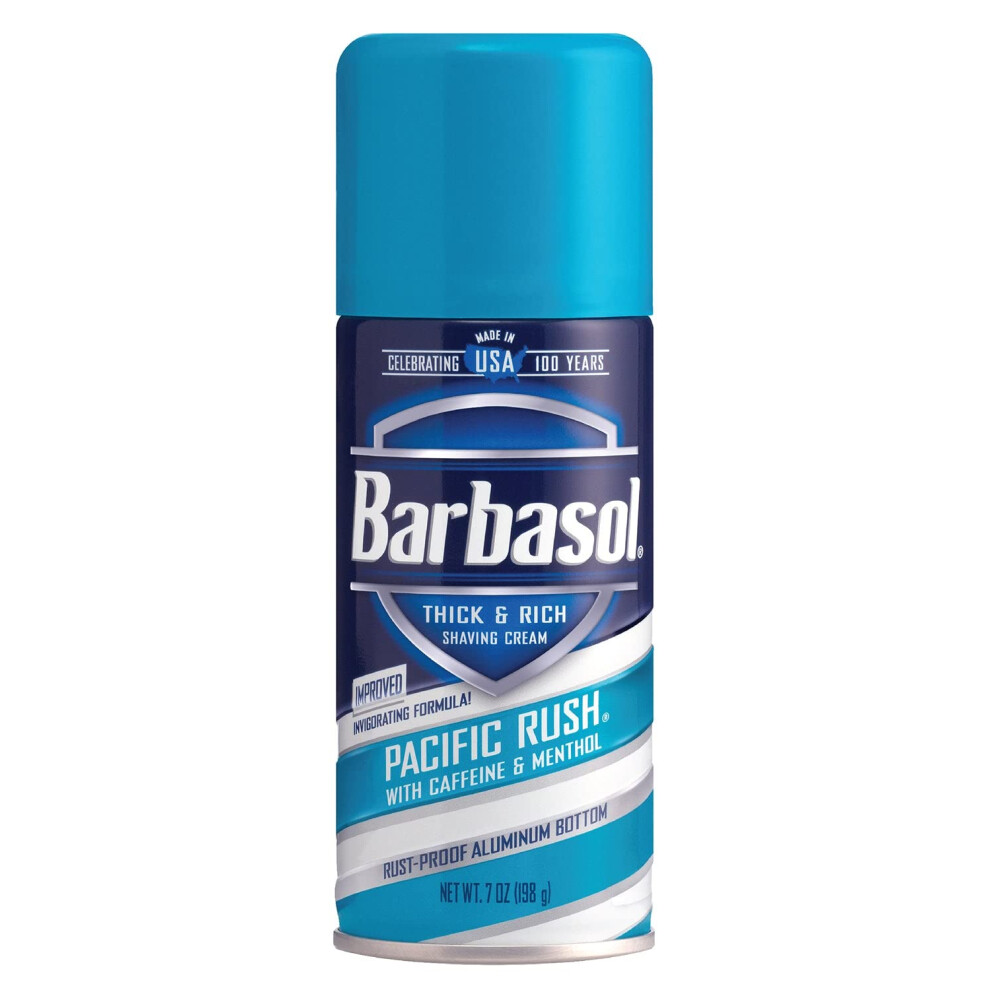 Barbasol Beard Buster Thick & Rich Shaving Cream Pacific Rush 7oz. (Pa