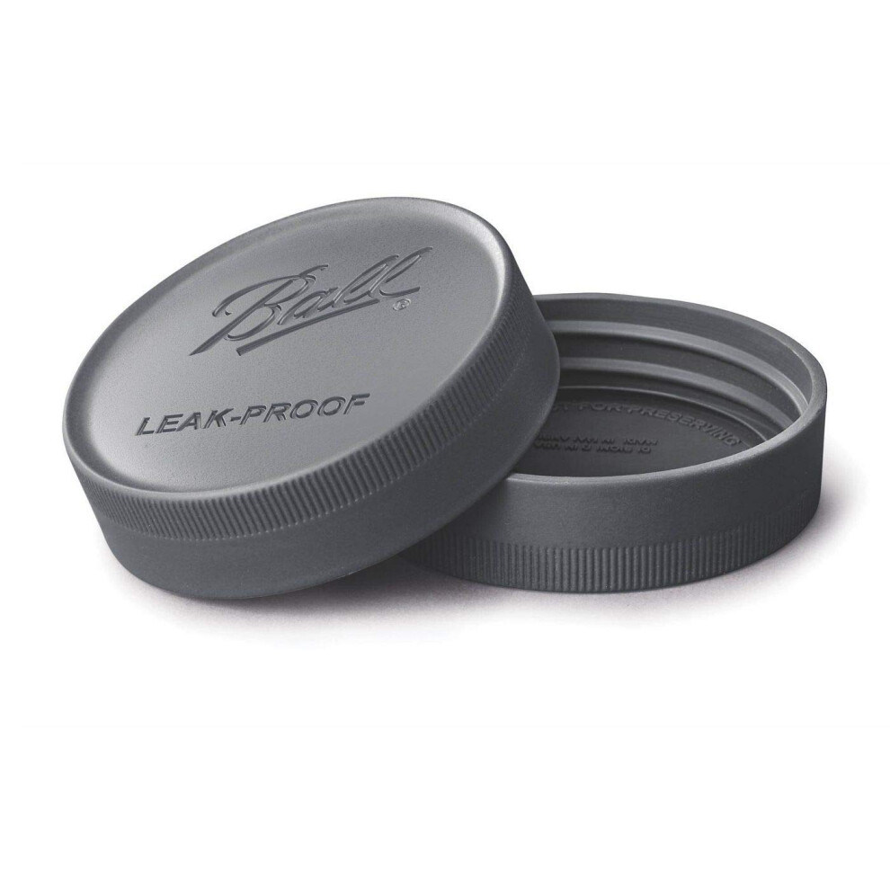 Ball Mason Jar Leak-Proof Lids, Wide Mouth, 6-Count (Pack of 1)