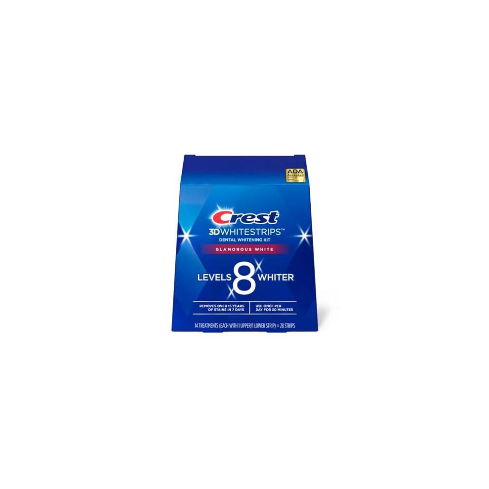 Crest 3D White Glamorous White Whitestrips  28 Strips (Packaging May