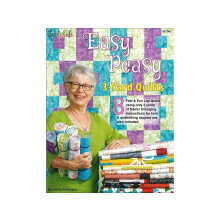 Fabric Cafe Easy Peasy 3-Yard Quilts Bk 3 (FBC031740) Marrone
