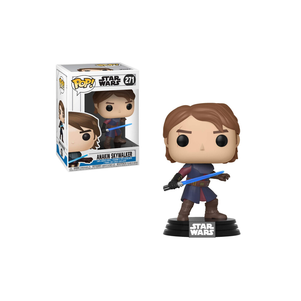New Funko Pop Star Wars: Clone Wars - Anakin Skywalker Collectible Figure Multicolor